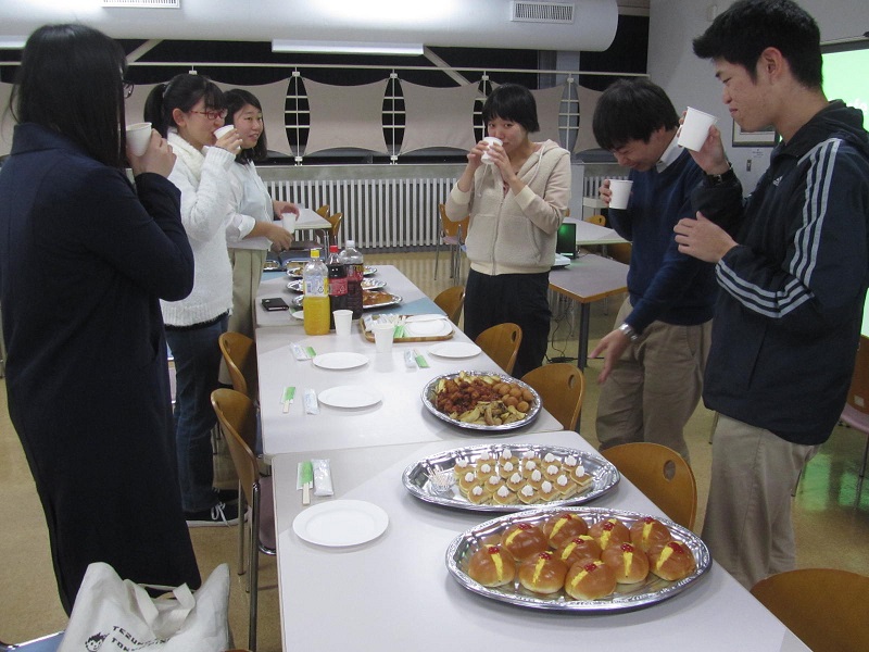 地連カフェの様子