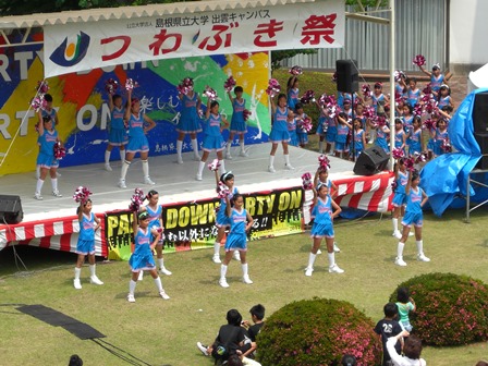 川跡地区　チアダンス