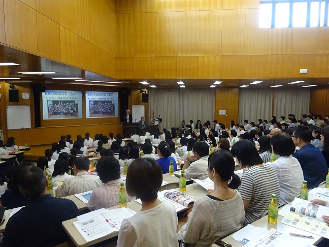 保育学科説明会の様子