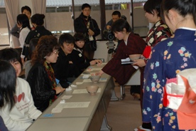 韓国釜山青年訪日研修団と松江キャンパス学生との交流会2