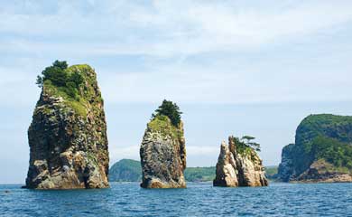 海士町の海の写真