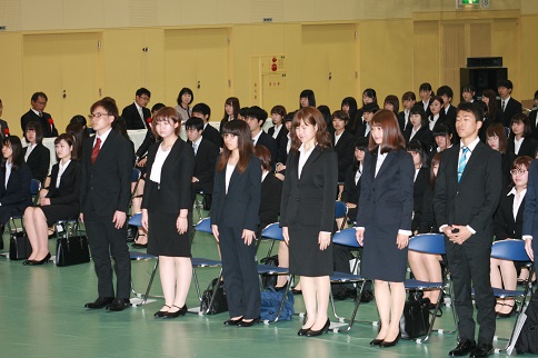 入学式の様子