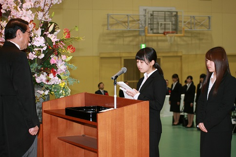 宣誓の様子