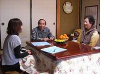 家庭訪問の様子